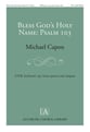 Bless God's Holy Name SATB choral sheet music cover